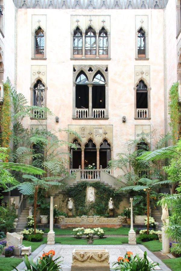 venetian inspired facade of the isabella stewart gardner museum, one of the top attractions in boston massachusetts