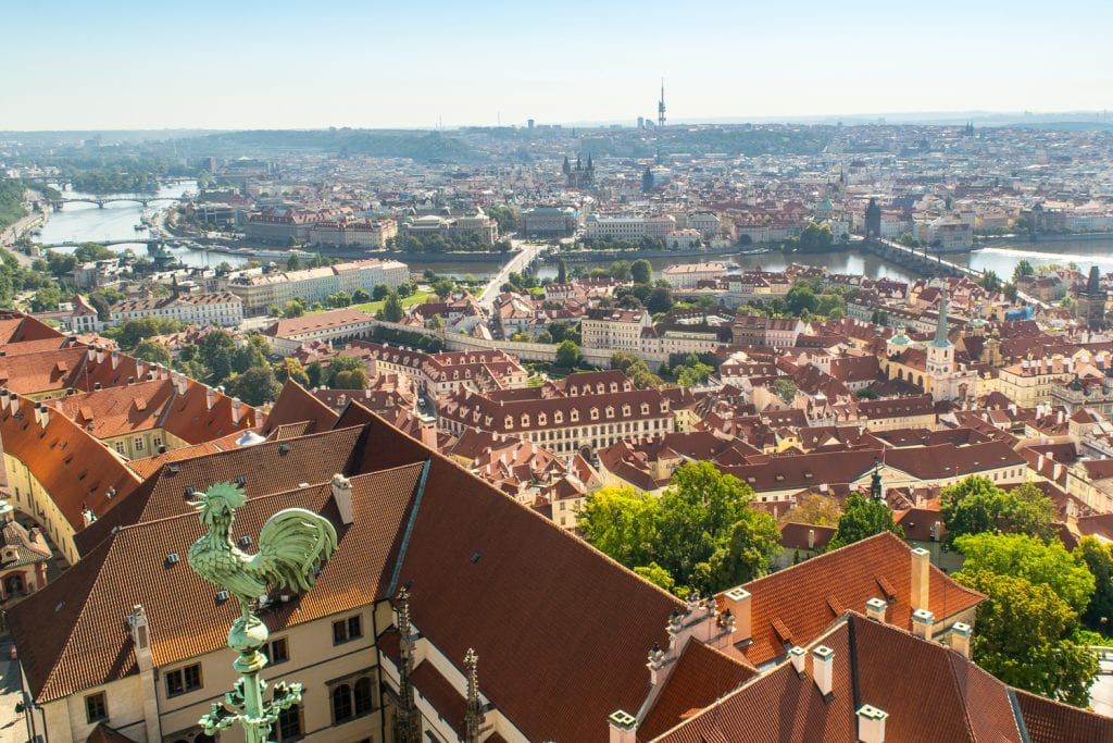 Best Views of Prague: South Tower St. Vitus