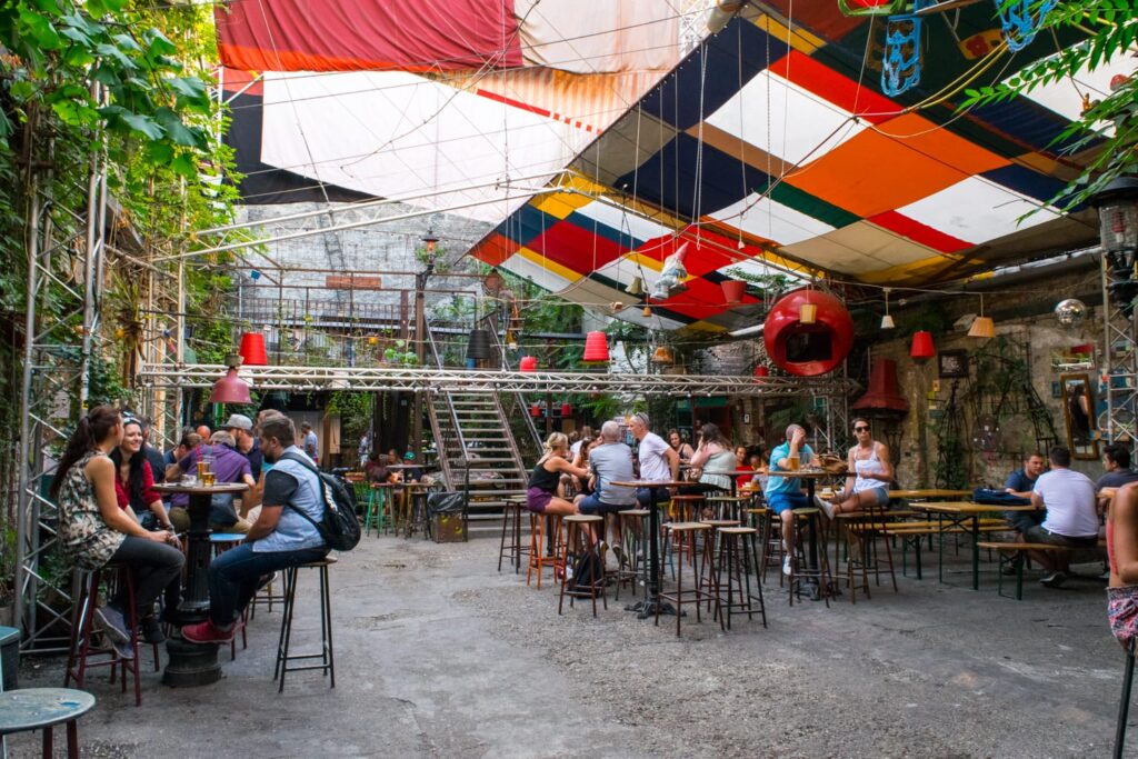 Budapest or Vienna: Szimpla Kert