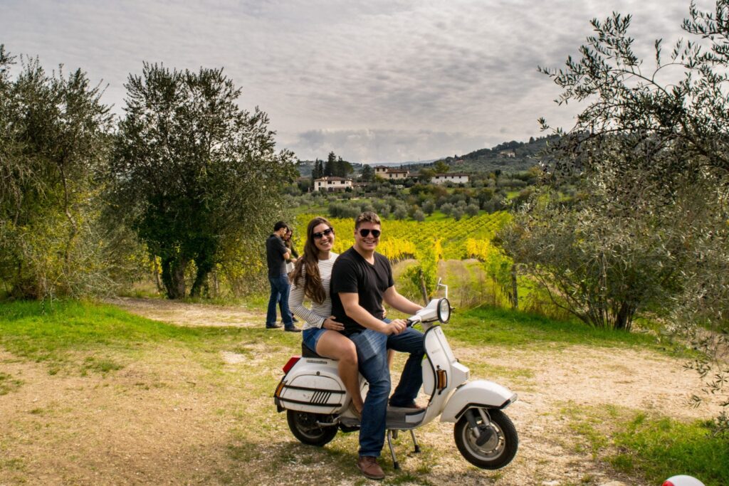 Romantic Things to Do in Tuscany: Riding Vespas