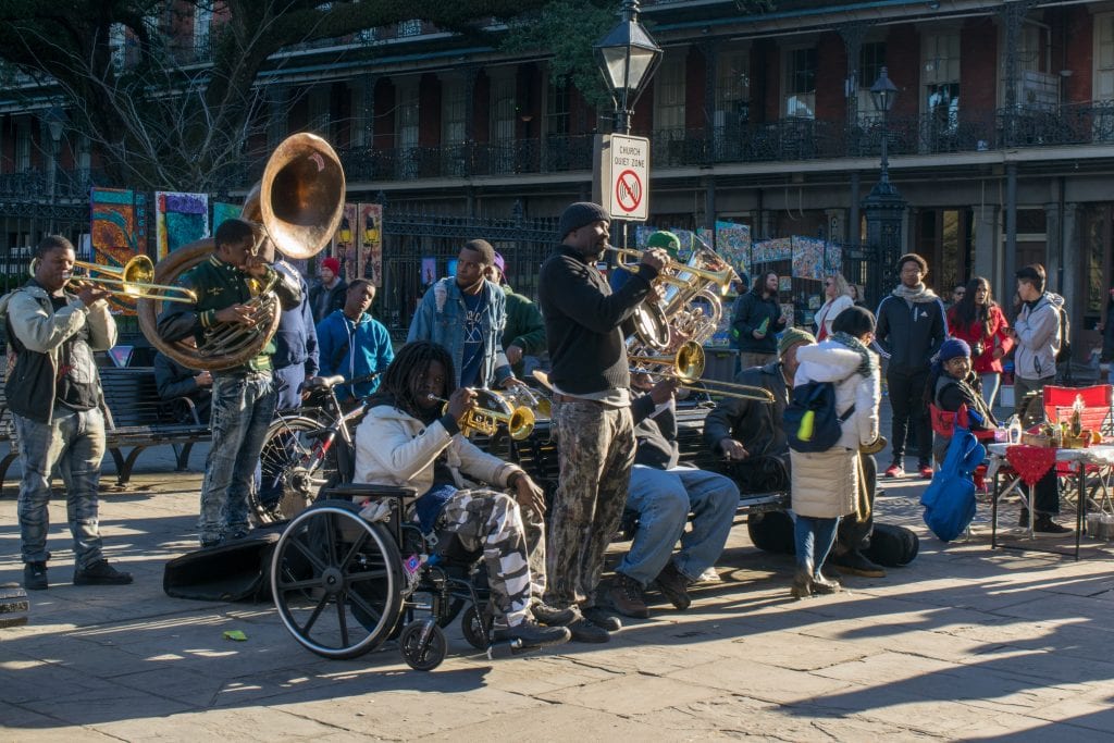 3 Days in New Orleans Itinerary: Outdoor Jazz Band
