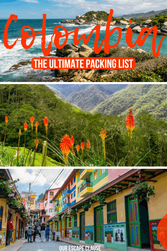 The ultimate Colombia packing list: everything you need to bring! #colombia #packing #packinglist