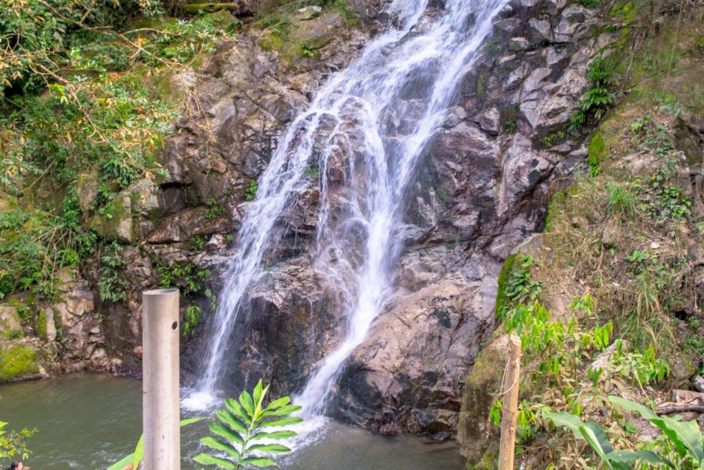 Marinka Falls in Minca, Colombia