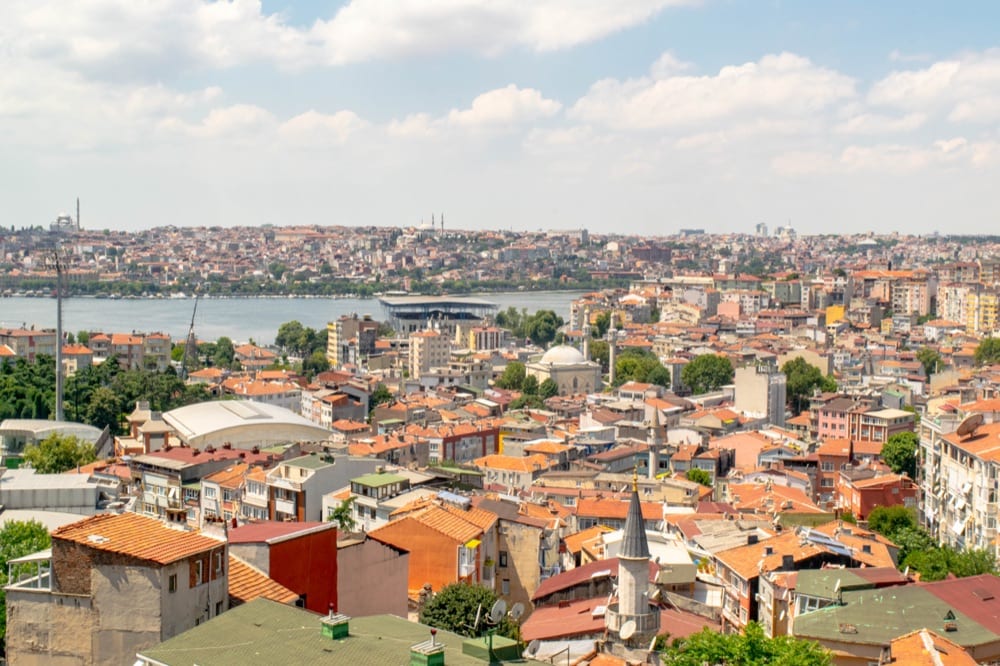 view of istanbul golden horn from gallata tower, where we learned some of these airbnb tips for guests