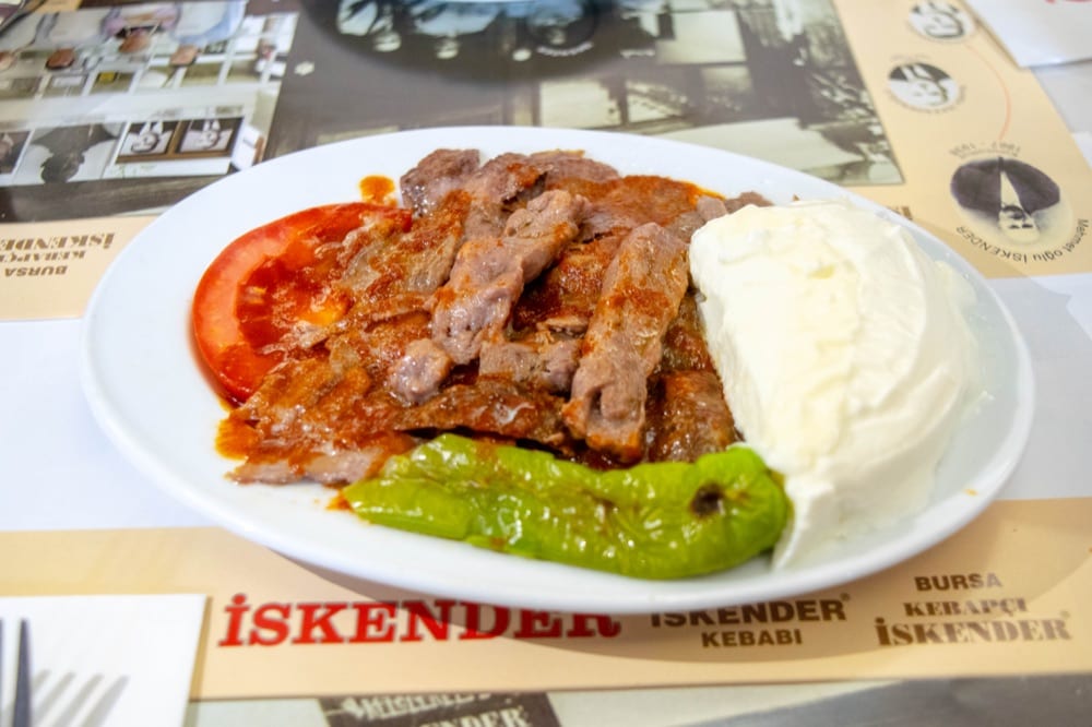 Food in Istanbul: Istender Kebab