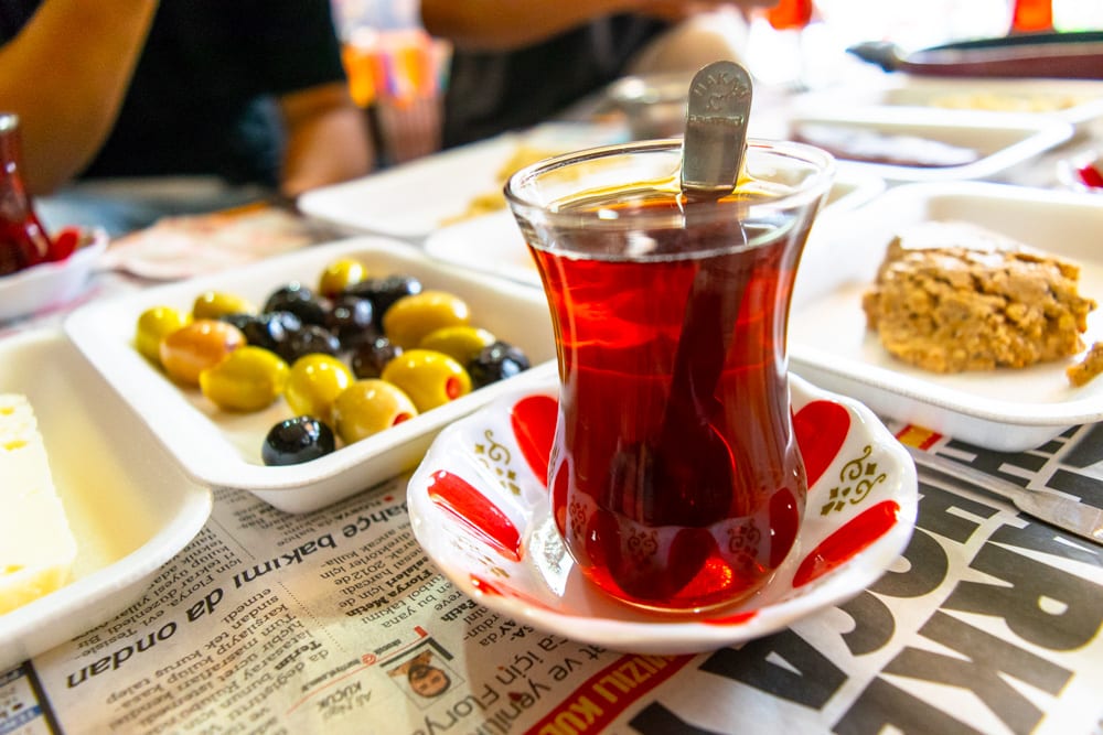 Best Food in Istanbul: Turkish Tea