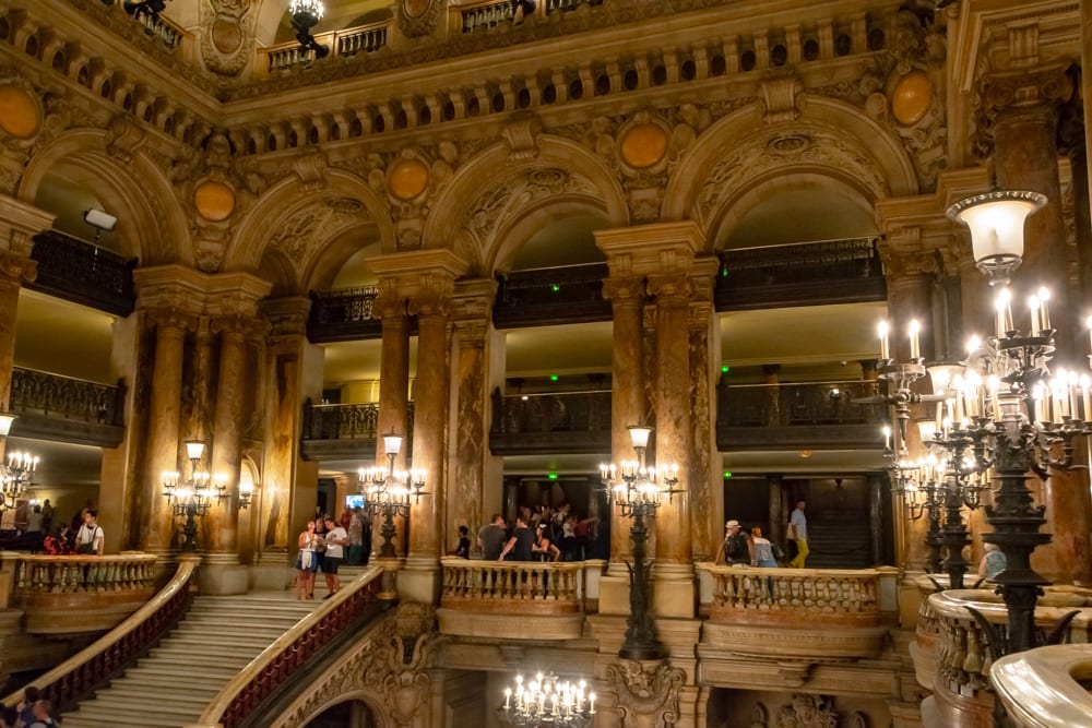 Staircase in the Paris Opera House