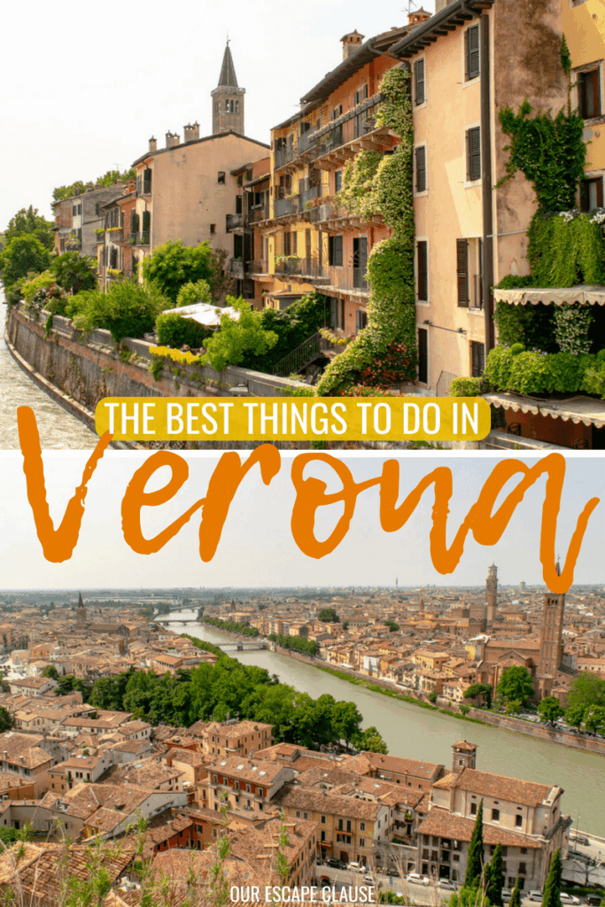 The Best Things to Do in Verona: #verona #italy #shakespeare #romeoandjuliet #travel #veneto