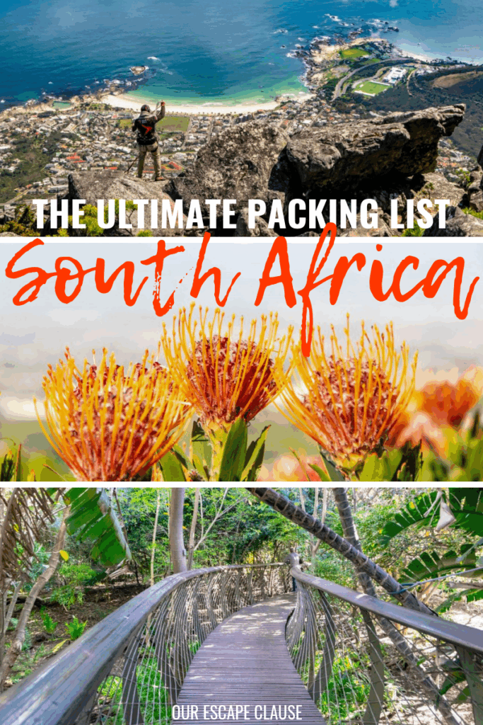 The Ultimate South Africa Packing List: #southafrica #packing #packinglist #travel