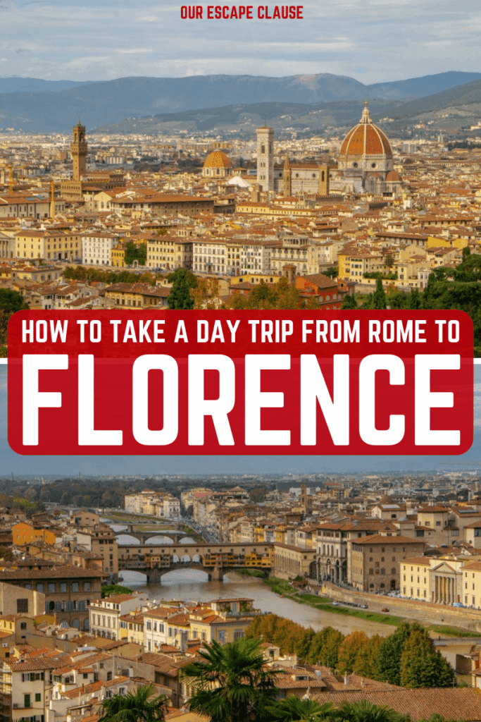 How to Take a Day Trip to Florence from Rome: everything you need to know! #florence #rome #daytrip #italy #travel
