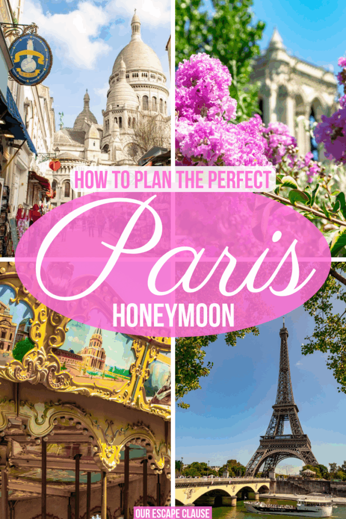 The ultimate guide to planning your honeymoon in Paris! #paris #france #honeymoon #wedding #travel