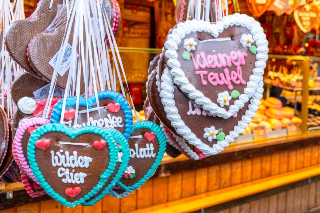 Christmas Markets in Austria: Gingerbread Hearts
