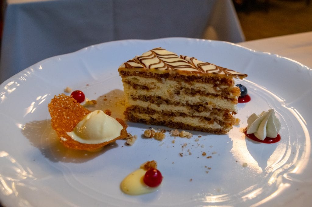 Best Food in Budapest: Esterhazy Cake