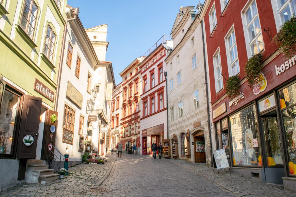 Vienna to Cesky Krumlov: Streets of Cesky Krumlov