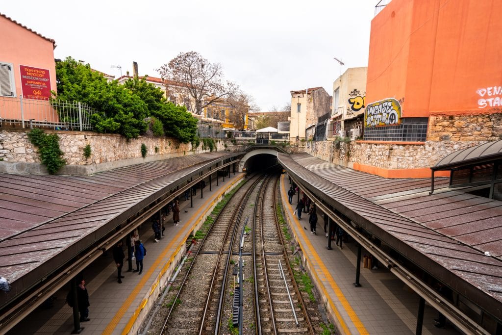 Metro Tracks in Athens, 2 days in Athnes itinerary