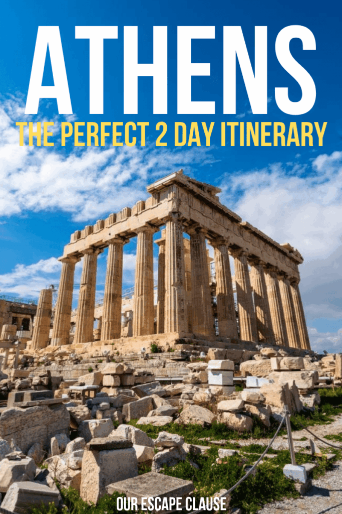 The Perfect 2 Day Athens Itinerary: #athens #greece #greecetravel #travel