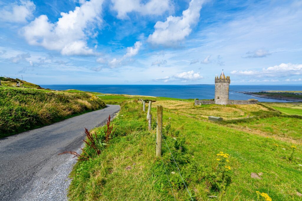 Photo of Doonagore Castle near Doolin Ireland