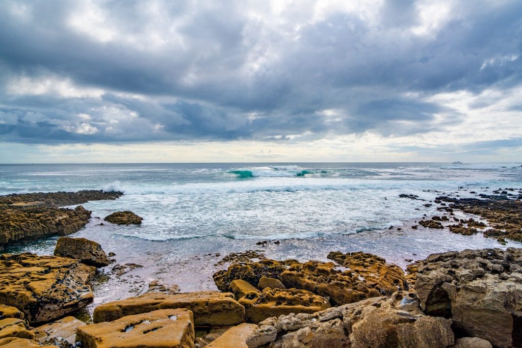 Rocky beach--surfing near here is one of the popular things to do in Doolin Ireland