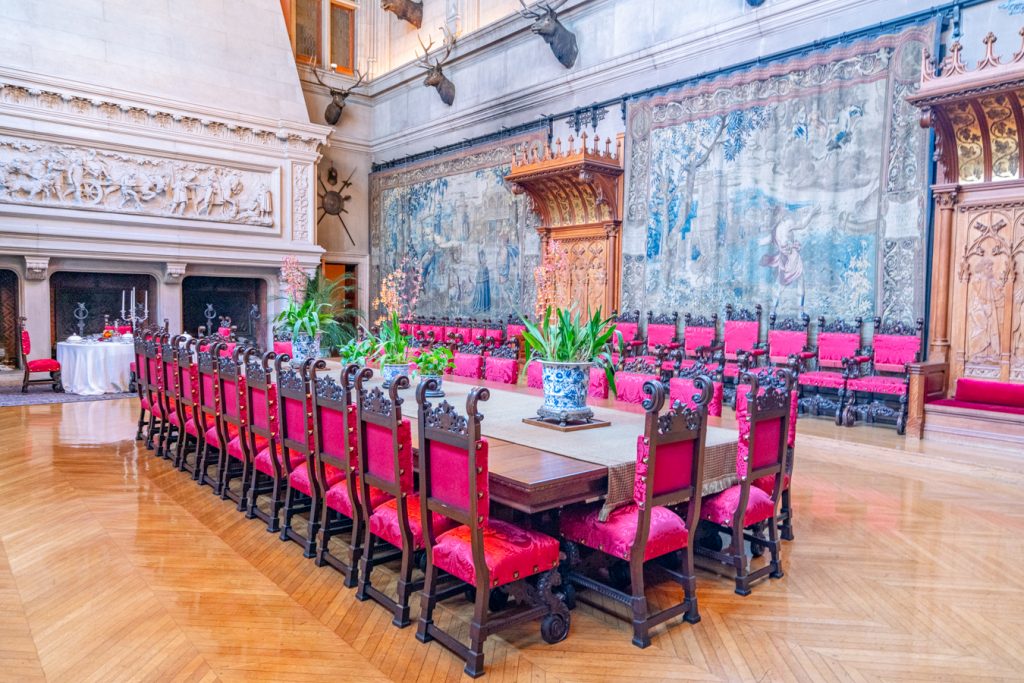grand banquet hall in biltmore estate asheville north carolina