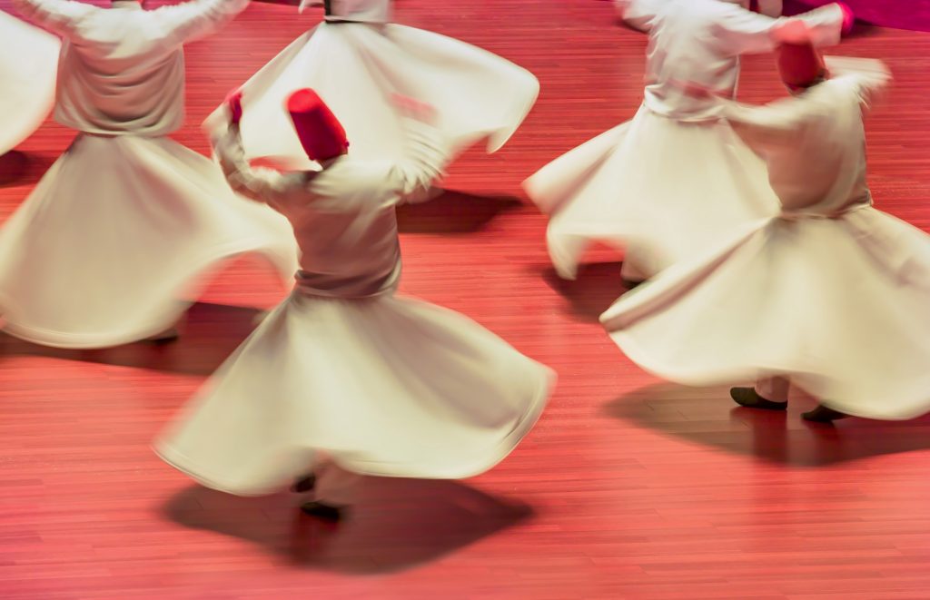 traditional whirling dervishes in turkey
