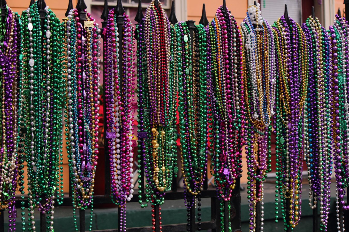 mardi gras beads for sale in new orleans louisiana